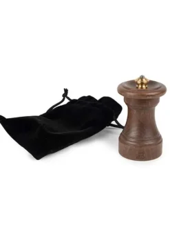 Peugeot Saveurs 1874 Moulin à poivre manuel en bois patiné, 10 cm -><noscript><img width=