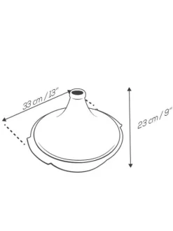Peugeot Saveurs Atlas Atlas, tajine tous feux, vert forêt, 30 cm - 11,75 in -><noscript><img width=