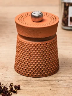 Peugeot Saveurs Bali fonte moulin à poivre manuel en fonte orange 8 cm - 3 " -><noscript><img width=