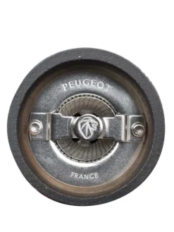 Peugeot Saveurs Bistro nature dark Moulin à sel manuel en bois et son sel des alpes, 10 cm- 3" -><noscript><img width=
