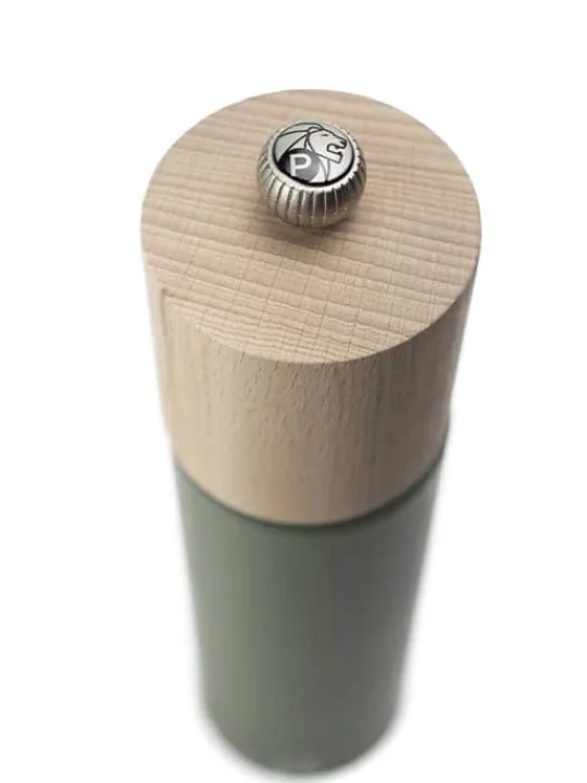 Peugeot Saveurs Boreal Moulin à poivre manuel en bois, vert fougère, 21cm - 8" -> Idées Cadeaux -50€|Envie De Couleurs