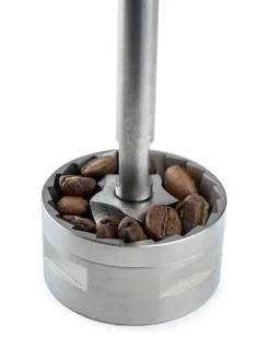 Peugeot Saveurs Nostalgie Moulin à café manuel ancien en bois couleur chocolat 21 cm -><noscript><img width=