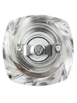Peugeot Saveurs Ouessant Moulin à piment manuel en inox et acryl 14 cm -> Moulins Expert