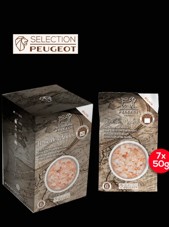 Peugeot Saveurs Pack tahiti eau Duo de moulins à poivre et à sel en bois 15 cm et ses épices -> Envie De Couleurs|Duos Et Combi 2 En 1