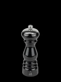 Peugeot Saveurs Paris icône moulin à poivre manuel en bois laqué noir, u'select, 18 cm - 7" -> Envie De Design|Moulins À Poivre