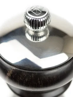 Peugeot Saveurs Paris icône moulin à sel manuel en bois laqué noir, u'select 18 cm - 7" -><noscript><img width=