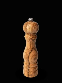 Peugeot Saveurs Paris moulin à sel manuel en bois d'olivier, 22 cm - 8,75in -> Moulins À Sel Et Salières