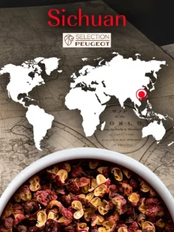 Peugeot Saveurs Sichuan Poivre rouge de chine, 40g - 4 sachets fraicheur de 10g -><noscript><img width=